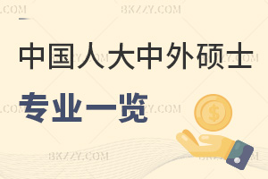 2025年中國人民大學中外合作辦學碩士專業一覽，金融碩士學制1年，學費是45.8萬元！